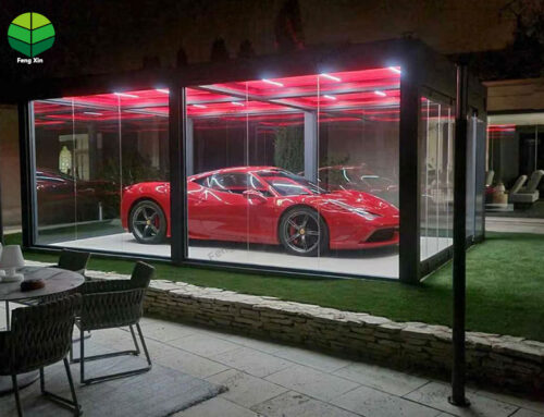 Patio and Ferrari Carport, Italy