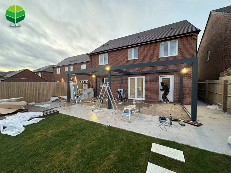 Aluminum Pergola-Birmingham, UK