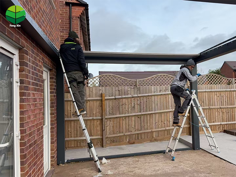 Aluminum Pergola-Birmingham, UK