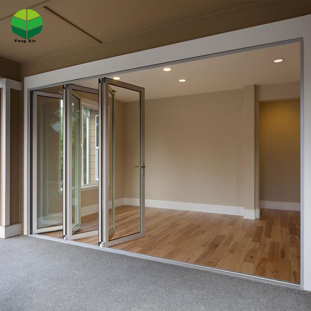 Framed glass folding door-06