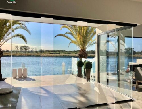 Multi-track Sliding Glass Door
