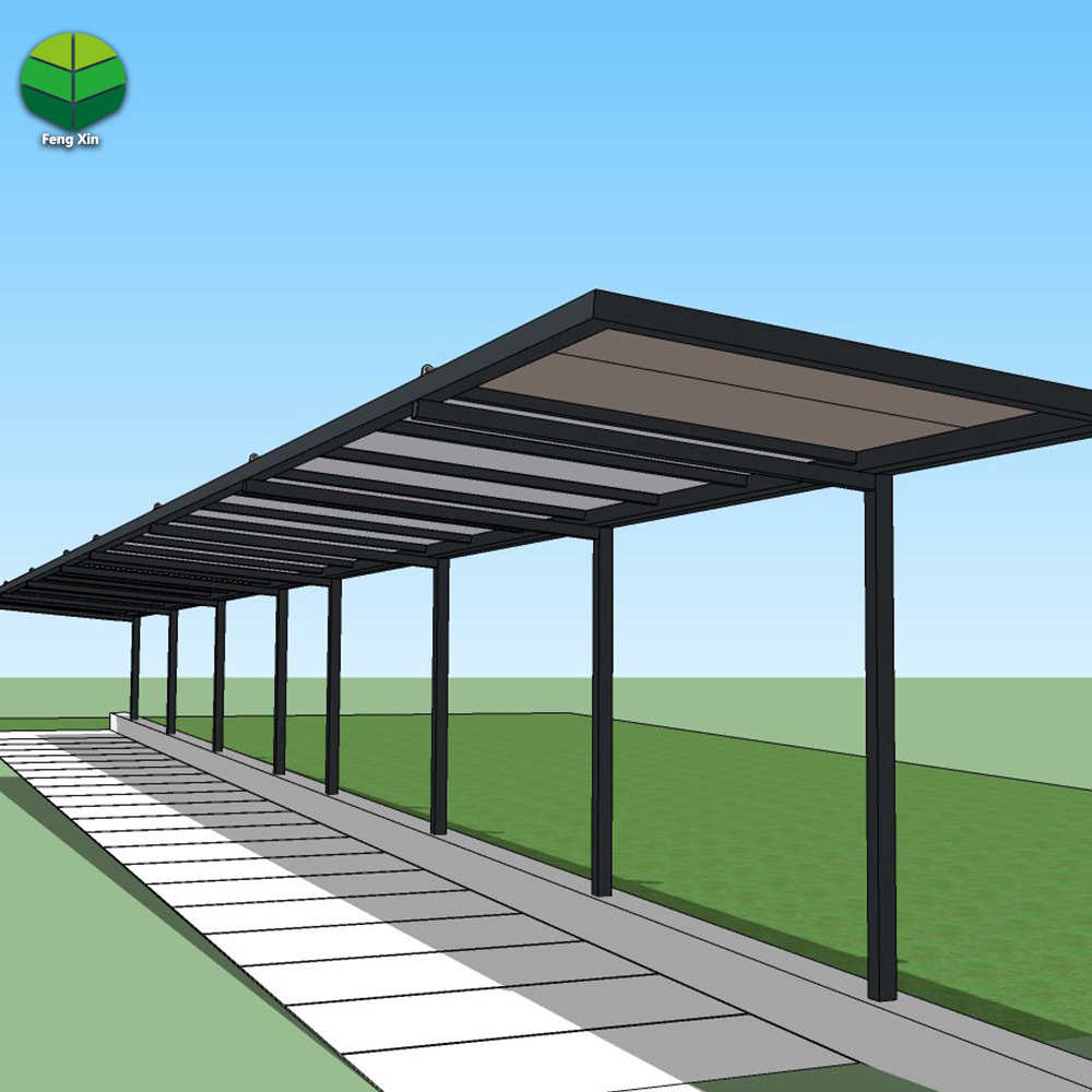 Solar Panel Pergola-003 Solar Panel Pergola
