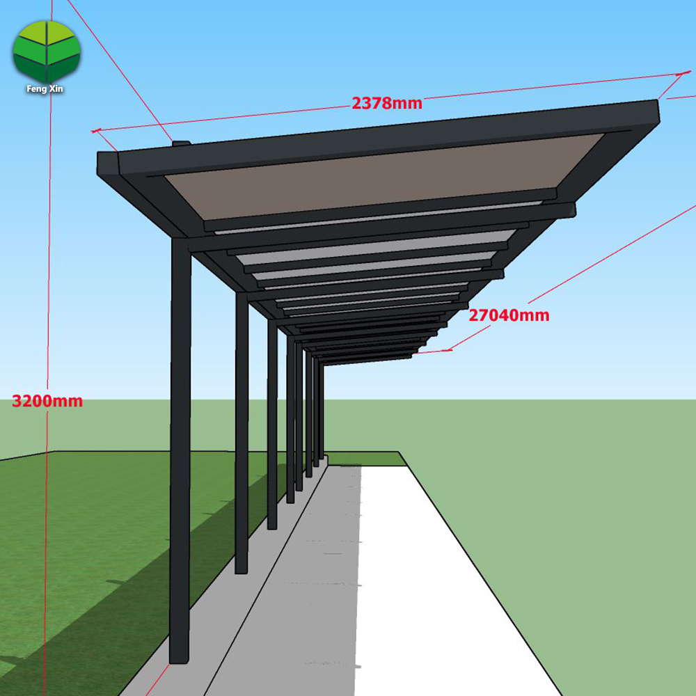 Solar Panel Pergola-004 Solar Panel Pergola