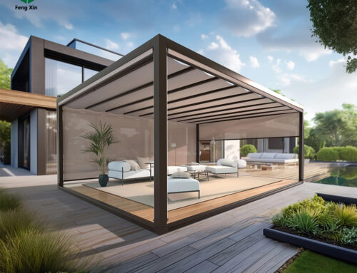 Custom Aluminum Pergola, Branded Gazebos