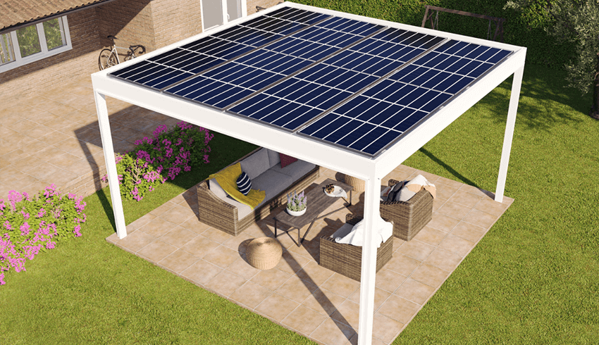 Aluminum Louvered Pergola (1)