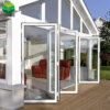 Hurricane-Proof Aluminum Bi-Fold Doors - Soundproof Low-E Glass Folding Patio System
