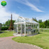 Customized High Quality Laminated Tempered Glass Free Standing Housed Gable Sunroom
