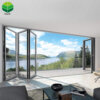 Hurricane-Proof Aluminum Bi-Fold Doors - Soundproof Low-E Glass Folding Patio System