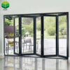 Hurricane-Proof Aluminum Bi-Fold Doors - Soundproof Low-E Glass Folding Patio System