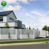Durable 6ft Aluminum Privacy Fence Panels - Easy Installation Embossed Design for Garden & Home