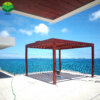 3x3 3x4 3x6 4x6 Meters White Gray Adjustable Standard Pergola Rain Cover Louvered Roof System