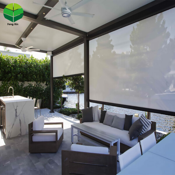 Fixed Roof Aluminum Pergola Carport Canopies & Carports Car Parking Garage with Garden Sheds